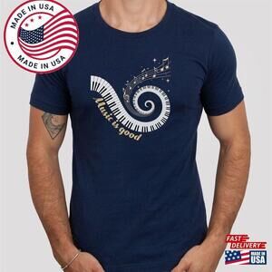 Music Is Good Piano Shirt Pianist Lover  Classic